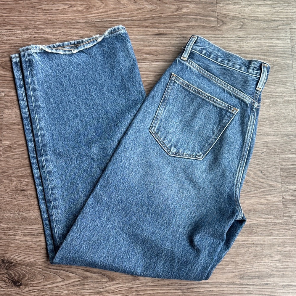 Agolde Women's Low Slung Baggy in Essence